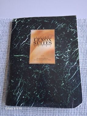 Lenox Suites Hotel Chicago Memorabilia Guestroom Stationery